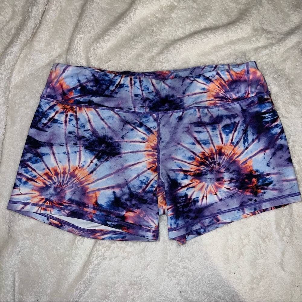 Born Primitive Purple Tie Dye Shorts